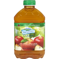 Hormel Health Labs Thick & Easy&reg; Clear Thickened Beverage, Apple Juice, 46 oz., Ready to Use, Nectar