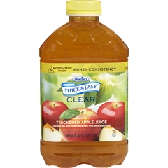 Hormel Health Labs Thickened Beverage Thick & Easy 46 oz. Bottle Apple Juice Flavor Ready to USe Honey Consistency, 1/EA
