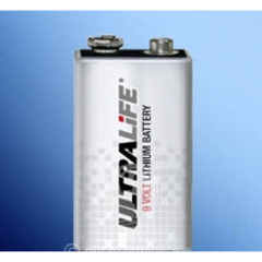 Bulbtronics Lithium Battery UltraLife&reg; 9V Cell 9V Disposable 1 Pack, 1/EA