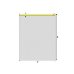 Welmed General Purpose Drape ClearView 12 W X 18 L Inch Sterile, 40/CS