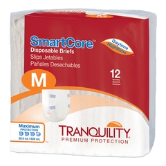PBE Tranquility&reg; SmartCore™ Disposable Briefs For Heavy Protection - Medium