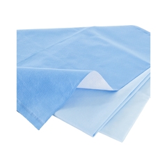Halyard QUICK CHECK H300 Sterilization Wrap White / Blue 45 x 45