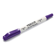 Viscot Industries Skin Marker Twin Tip 1425 Gentian Violet Regular / Ultra Fine Tip Ruler Sterile, 1/EA
