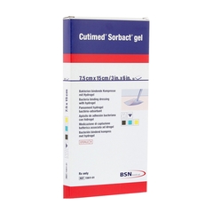 BSN Medical Hydrogel Dressing Cutimed&reg; Sorbact&reg; 3 X 6 Inch
