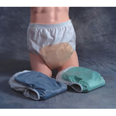 MON1048324CS - Beck's Classic - Unisex Adult Incontinence Brief X-Large Reusable Heavy Absorbency