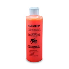 Nasco Germ Simulator Glo Germ 8 oz. Bottle Glo Germ Orange Powder / Mineral Oil NonSterile, 1/EA