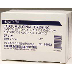 Gentell Alginate Dressing Algicell&reg; 2 X 2 Inch Square, 10/BX