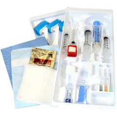 Busse Hospital Disposables Basic Pain Tray Without Needle Without Needle