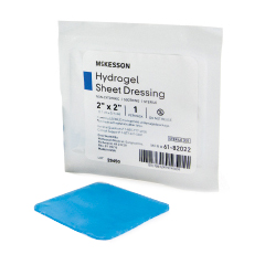MON494192EA - McKesson - Hydrogel Dressing 2 X 2 Hydrogel Square Sterile, 10EA/BX, 4BX/CS
