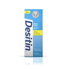 Johnson & Johnson Diaper Rash Treatment Desitin&reg; Rapid Relief 4 oz. Tube Scented Cream