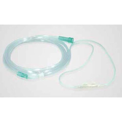 Airlife Nasal Cannula AirLife&reg; Adult Curved Prong / NonFlared Tip 7 Foot O2 Line