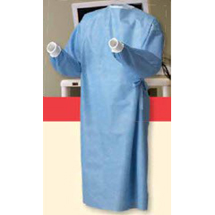 Cardinal Health Non-Reinforced Surgical Gown with Towel Astound&reg; 3X-Large / X-Long Blue Sterile AAMI Level 3 Disposable
