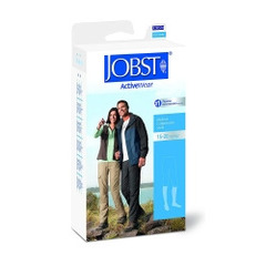 Jobst Knee Stockings 15-20 White XLG, 2EA/PR