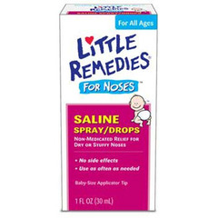 Med-Tech Products Saline Nasal Spray Little Remedies for Noses 0.65% Strength 1 oz., 1/EA