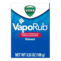 Procter & Gamble Chest Rub Vicks&reg; VapoRub&reg; 4.8% - 1.2% - 2.6% Strength Ointment 3.53 oz.