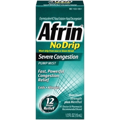 MSD Consumer Care Sinus Relief Afrin&reg; No Drip Severe Congestion 0.05% Strength Nasal Spray 15 mL