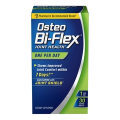 US Nutrition Joint Health Supplement Osteo-Bi-Flex&reg; Vitamin D / Glucosamine 400 IU - 1500 mg Strength Caplet 30 per Bottle