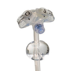 Applied Medical Technologies Low-Profile Transgastric-Jejunal Feeding Tube AMT G-JET 14 Fr. 1.5 cm Silicone Sterile