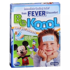 Kobayashi Healthcare Gel Sheet Be Kool, 4/BX