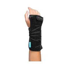 Ossur Wrist Brace Form Fit&reg; Universal Wrist Felt Left Hand Black One Size Fits Most