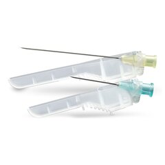 Terumo Medical Hypodermic Needle SurGuard3 Hinged Safety Needle 20 Gauge 2 Inch Length, 100/BX