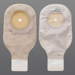 MON726591BX - Hollister - Ostomy Pouch One-Piece System Up to 2-1/2 Stoma Drainable Trim To Fit, 10EA/BX