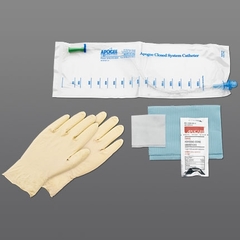 MON833632BX - Hollister - Intermittent Catheter Kit Apogee Plus Closed System 8 Fr. Without Balloon, 100 EA/BX
