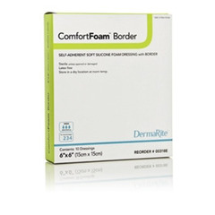 Dermarite Foam Dressing ComfortFoam Border 6