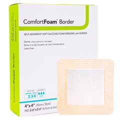 Dermarite Foam Dressing ComfortFoam Border 4