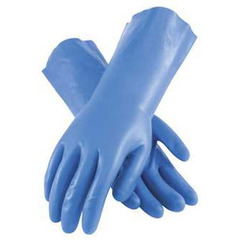 Fisher Scientific Utility Glove PIP™ Assurance™ Medium Nitrile Blue 13 Inch Straight Cuff NonSterile, 12/BG