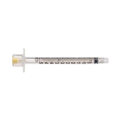 Retractable Technologies Insulin Syringe with Needle VanishPoint&reg; 1/2 mL 30 Gauge 5/16 Inch Attached Needle Retractable Needle, 100/BX, 8BX/CS