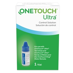 Lifescan Blood Glucose Control Solution OneTouch&reg; Ultra&reg; Blood Glucose Testing, 1/EA