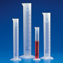Globe Scientific Graduated Cylinder Polypropylene 50 mL
