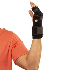 Hely & Weber Hand / Finger Brace TKO Standard Neoprene / Nylon / UBL Left Hand Black X-Large, 1/EA