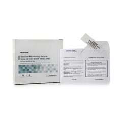 McKesson Sterilizer Monitoring Mail-In Service Steam / EO Gas / Dry Heat / Chemical Vapor, 12/BX