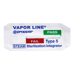 Propper Manufacturing Vapor Line Sterilization Chemical Integrator Strip Steam 2 Inch, 250/BX