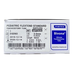 Smiths Medical Tu Trach Bivona Ped 3.5Mm EA