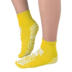 PBE Pillow Paws&reg; Risk Alert&reg; Terries, Slipper Socks, 2XL Yellow, 48PR/CS
