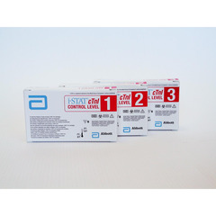 Abbott Nutrition Cardiac Control i-STAT&reg; Troponin Level 3 6 X 1 mL