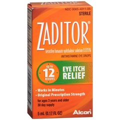 Alcon Zaditor&reg; Antihistamine Eye Drops
