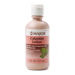 Major Pharmaceuticals Itch Relief Major Calamine 8% / 8% Strength Lotion 177 mL Bottle