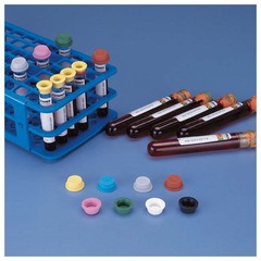 Fisher Scientific Fisherbrand™ Sav-It™ Tube Closure Elastomer Copolymer Yellow For use with 12 to 13 mm Tubes NonSterile, 1000/PK