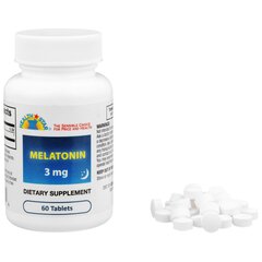 Geri-Care Natural Sleep Aid Geri-Care 60 per Bottle Tablet 3 mg Strength, 12 EA/CS