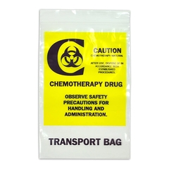 Elkay Plastics Chemo Drug Transport Bag Elkay Plastics Clear Bag LDPE 12 x 15