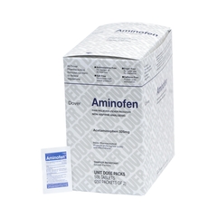 Medique Products Pain Relief Aminofen 325 mg Strength Acetaminophen Unit Dose Tablet 250 per Box, 250/BX