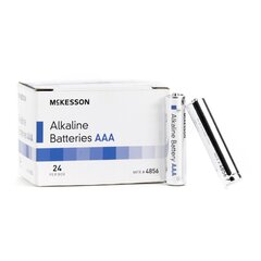MON854614CS - McKesson - Alkaline Battery AAA Cell 1.5V Disposable 24 Pack, 600 EA/CS