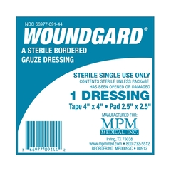 MPM Medical Gauze Dressing WoundGard 4