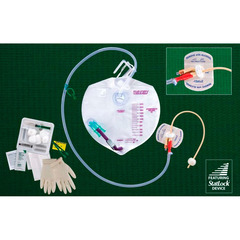 Bard Medical Indwelling Catheter Tray Advance Lubri-Sil Foley 16 Fr. 5 cc Balloon PVC