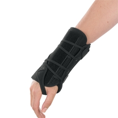 Breg Wrist Brace Apollo Universal Aluminum / Foam Right Hand Black One Size Fits Most, 1/EA