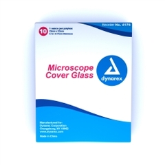 Dynarex Glass Cvr Microscope 5/PK 10PK/CS Dynarex, 50 EA/CS